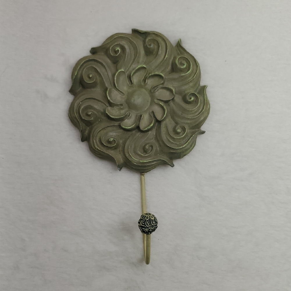 Decorative Floral Wall Hook Towel Hook